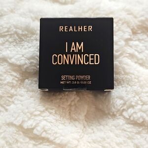 REALHER Setting Powder I AM CONVINCED 2.5g / .09 oz  Cosmetics